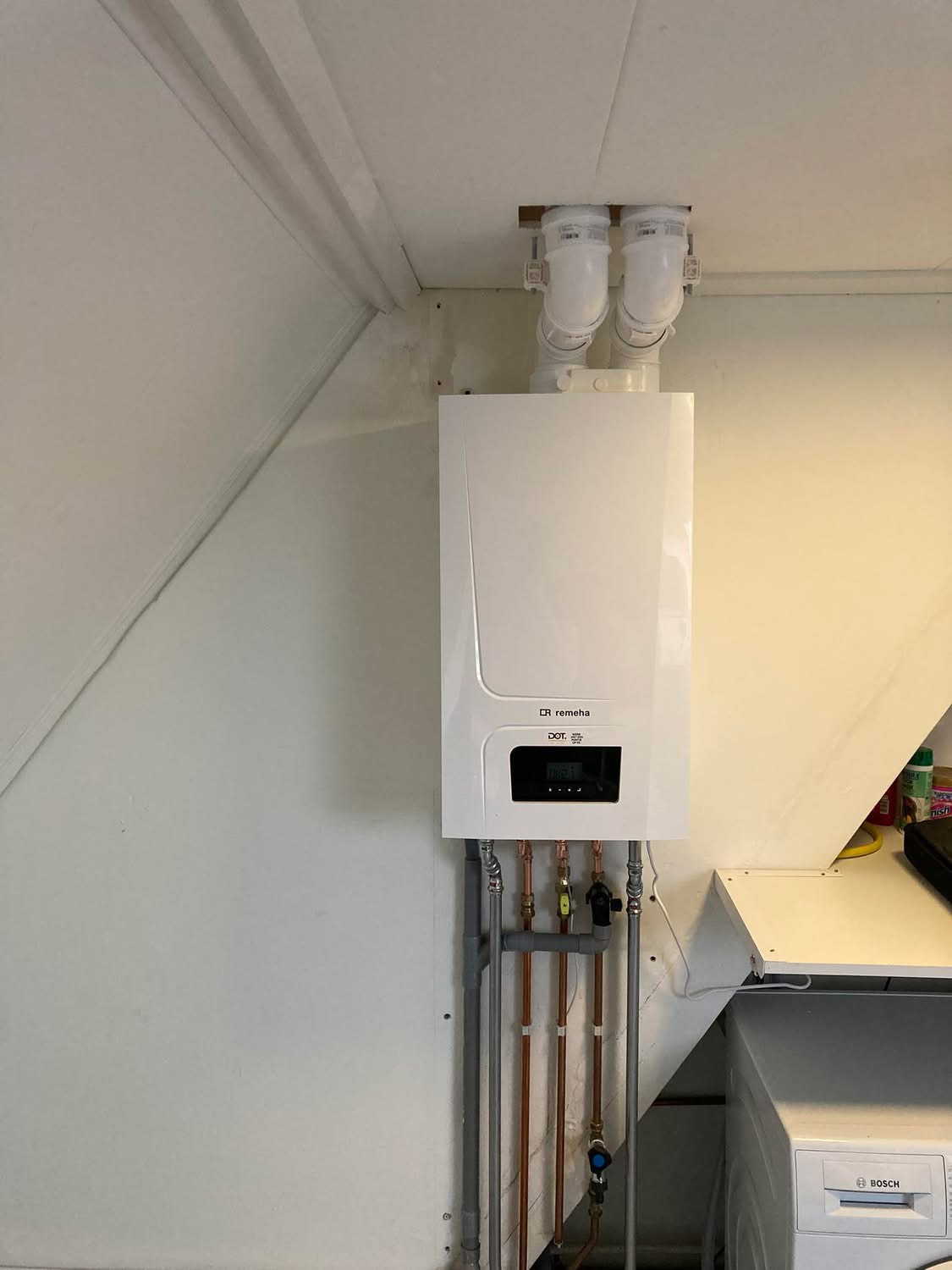 CV ketel installatie